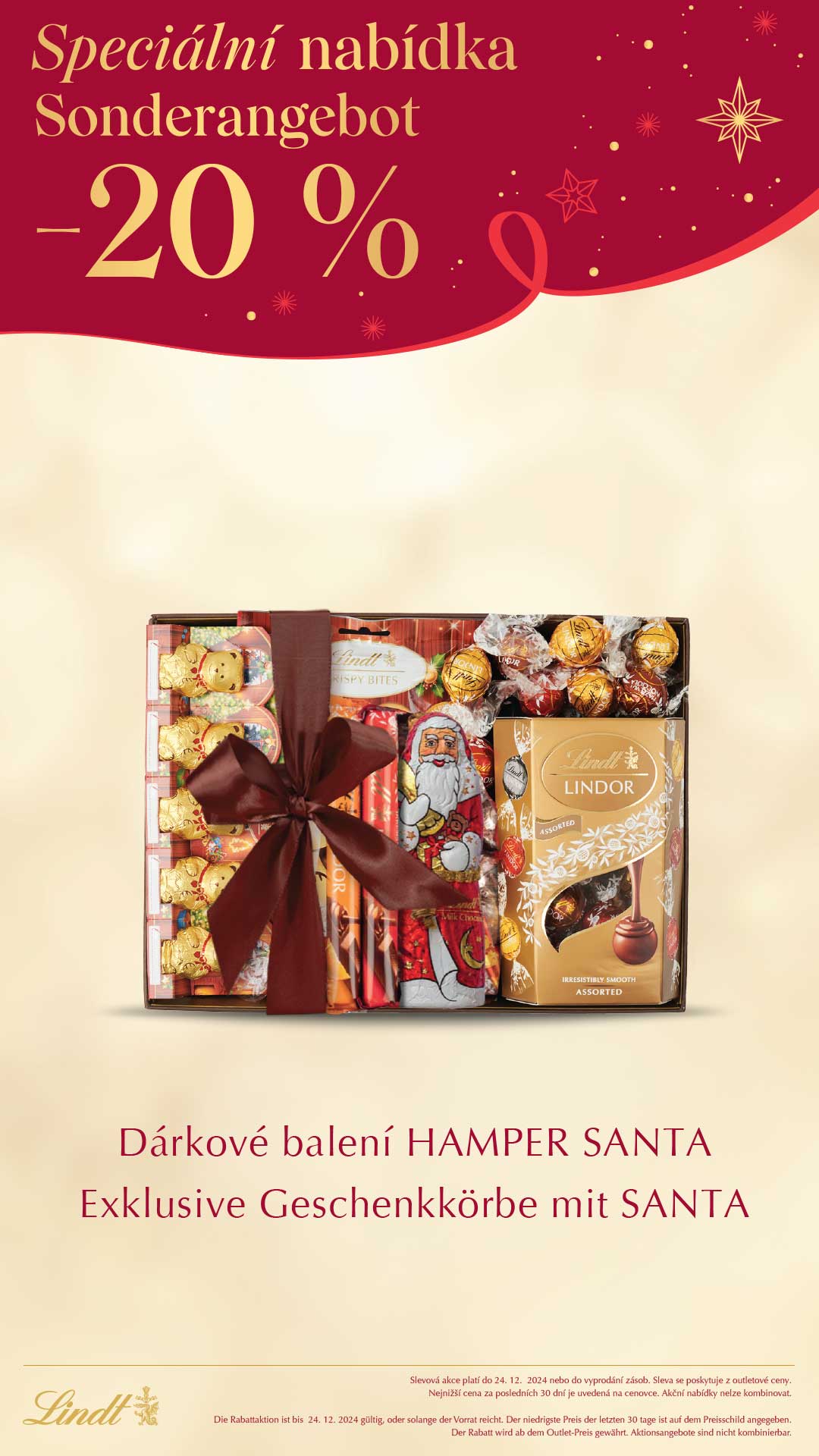 LINDT RETAIL SANTA HAMPER 1080x1920 CZDE pr